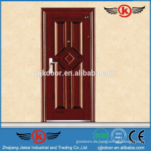 JK-S9228 puerta de entrada moderna de metal con puerta de acero